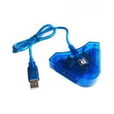 Adaptador Para Controle Joystick Controle Usb Pc Ps1 Ps2 Ps3